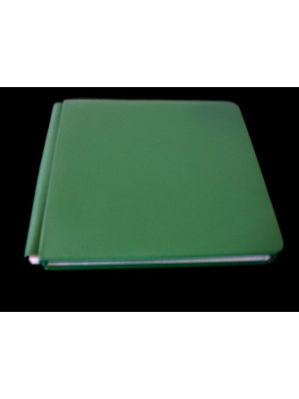 Creative Memories 8x8 Green album with Natural Pages.